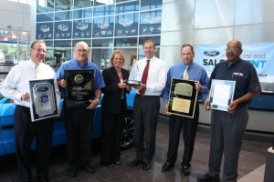 Waldorf Ford was presented with their 5th Triple Crown Award