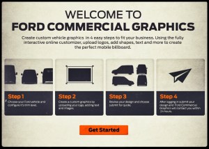ford coomercial graphics