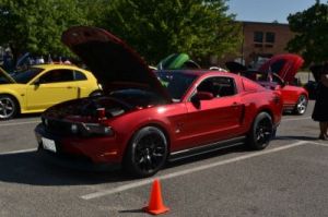 red mustang